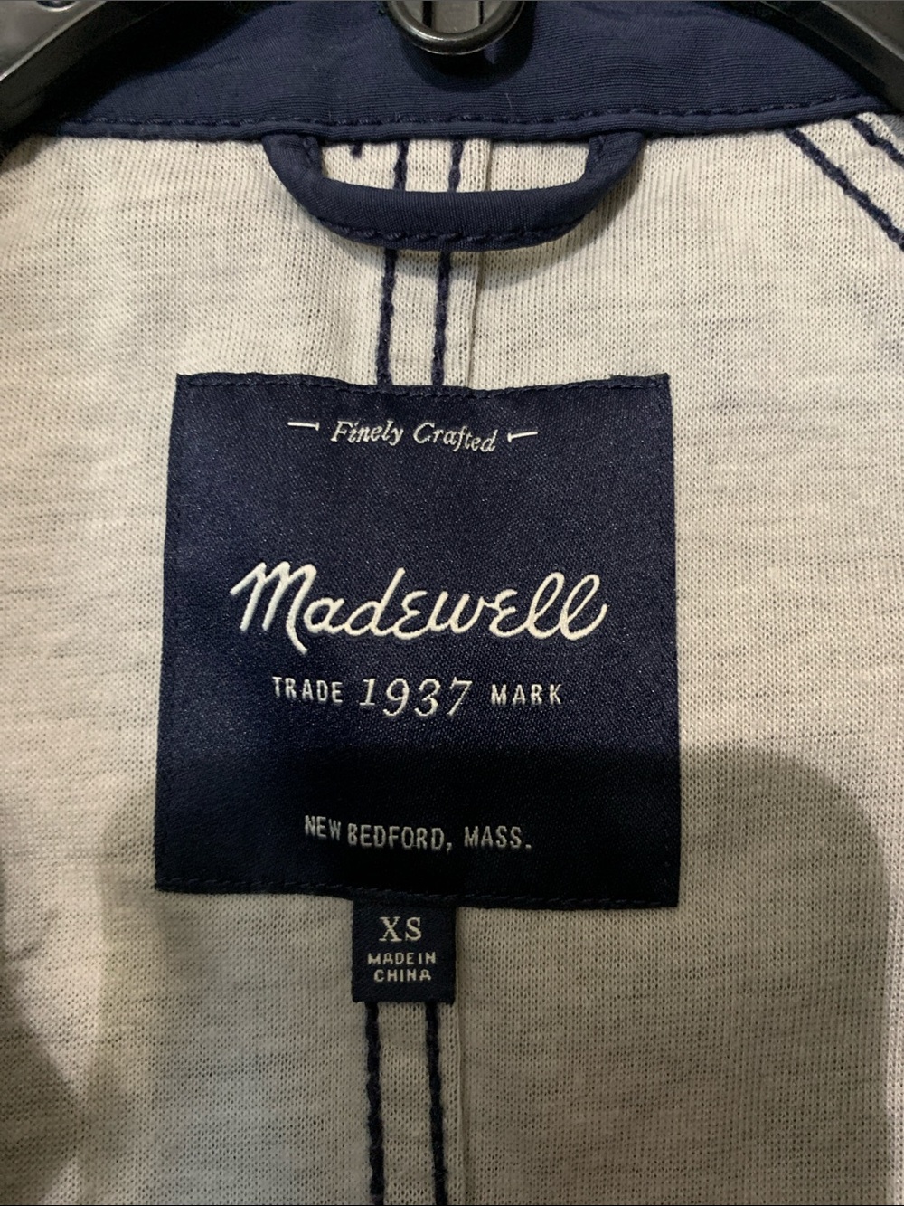 Madewell Navy Utility Field Jacket - Picture 4 of 8